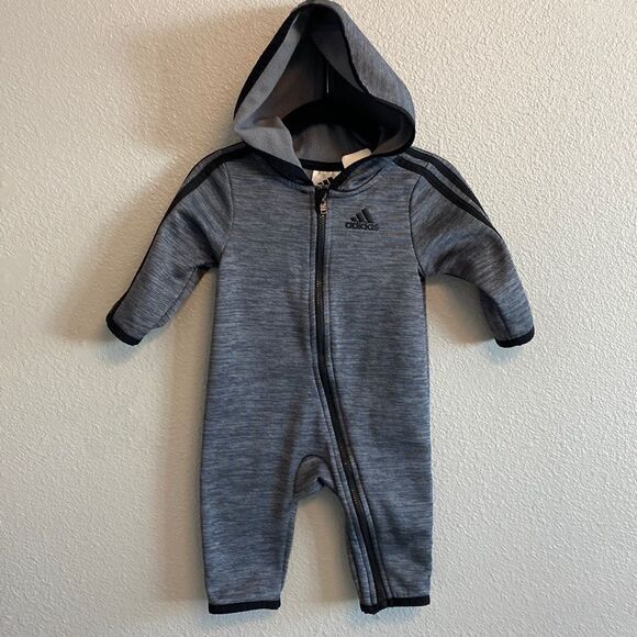 Adidas- baby one-piece suit- Size 3 months - Picture 1 of 6